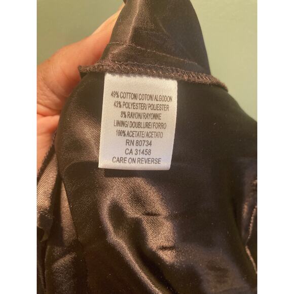 BCBGMAXAZRIA Women's Strapless Cocktail Dress Size 0 Brown/tan - Picture 7 of 7